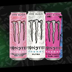 7 kr tillbaka på Monster 500 ml.