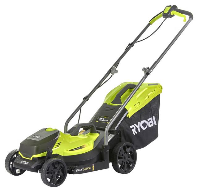 Ryobi 18 V Gräsklippare med Uppsamlare