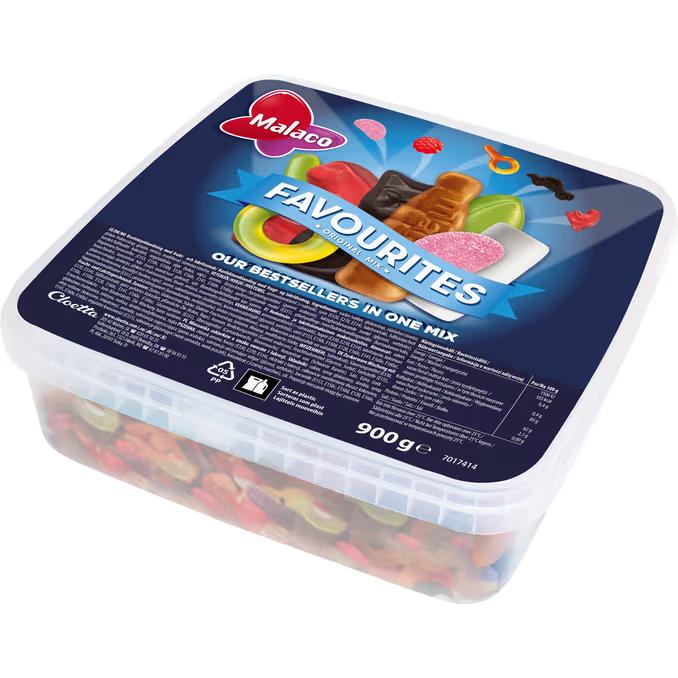 Malaco Godislåda Favoriter Mix 900 g