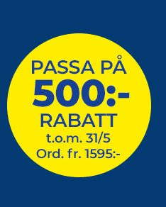500 kr rabatt på AC-service hos Euromaster