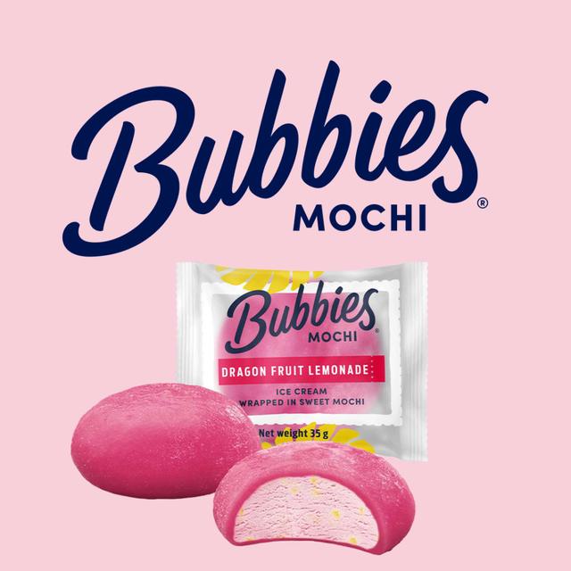 10 kr Cashback Bubbies Mochi Dragon Fruit Lemonade