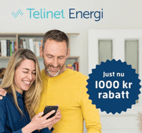 1 000 kr rabatt när du byter till Telinet Energi