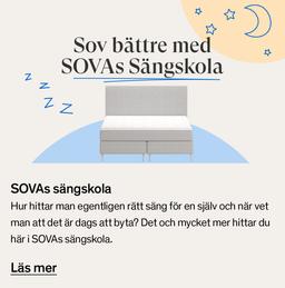 SOVA 46% rabatt Midnatt Komfort Lyx Kontinentalsäng