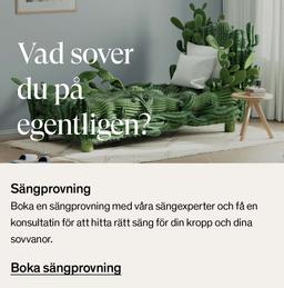 SOVA 46% rabatt Midnatt Komfort Lyx Kontinentalsäng