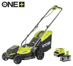 Ryobi 18V Gräsklippare med Uppsamlare