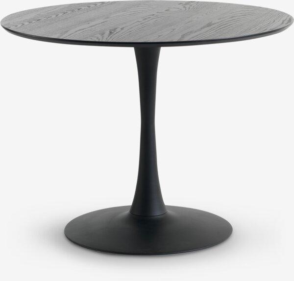 Elegant Matstol JYDERUP Svart Natur
