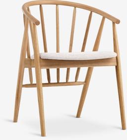 Elegant Matstol JYDERUP Svart Natur