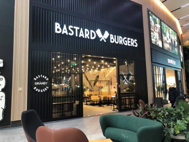 Meny med Hamburgare och Streetfood