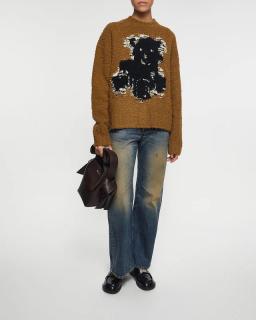 Acne Studios Teddy Wool Crewneck Tröja