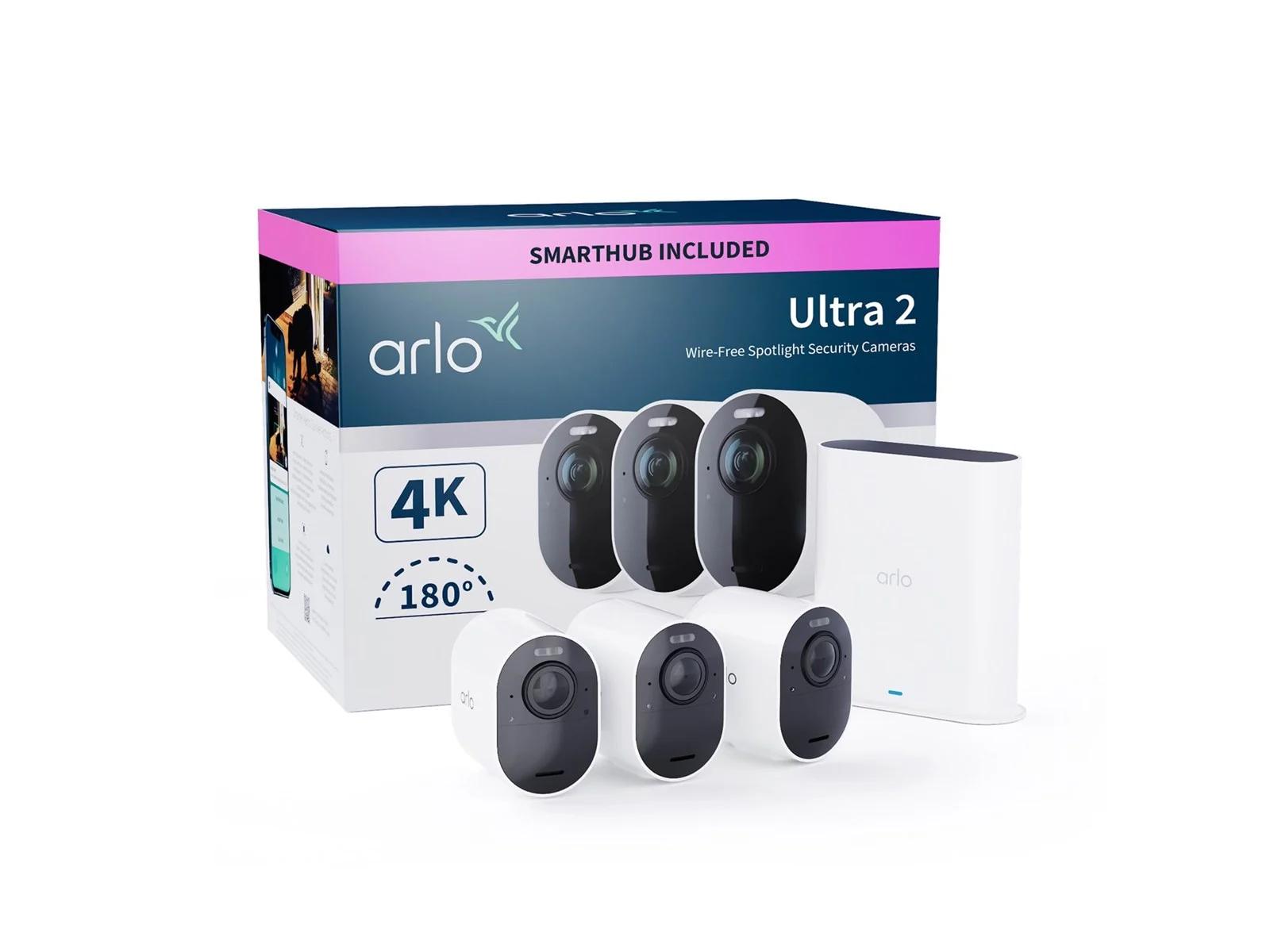 Arlo Ultra 2 4K Trådlöst Kamerasystem
