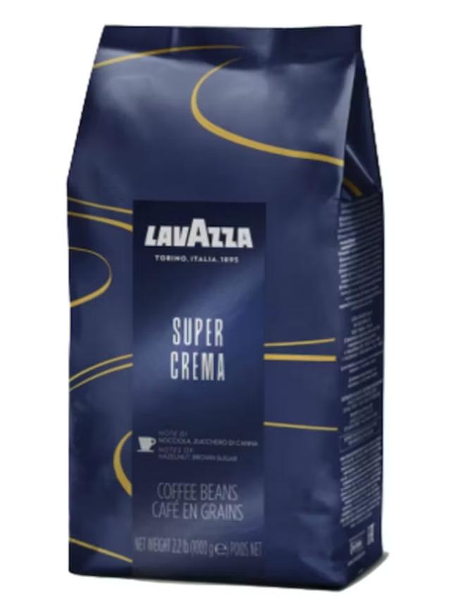 Lavazza Super Crema Hela Kaffebönor 1kg