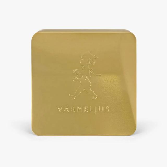 Solstickan Värmeljuslåda Guld Utomhusbruk