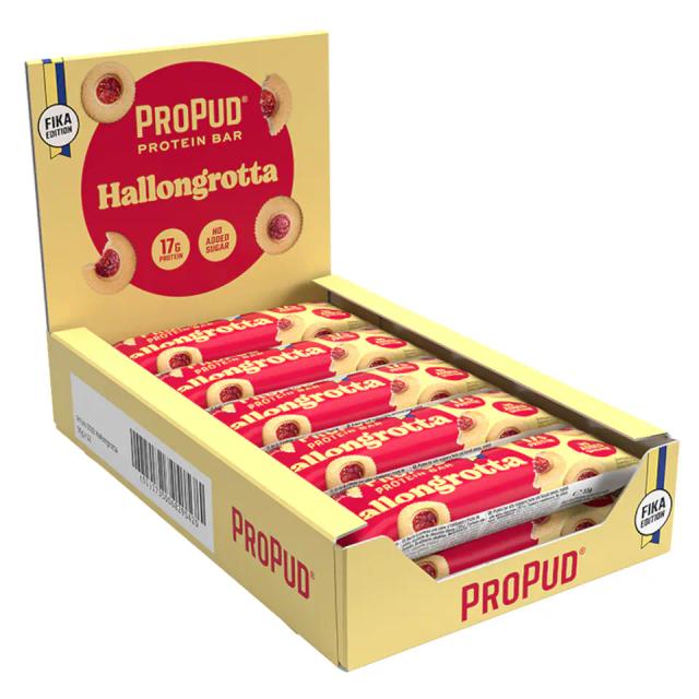 Njie Propud Proteinbar Hallongrotta 12x55g