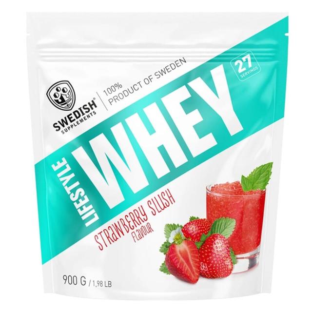 Swedish Supplements Lifestyle Whey Strawberry 900g