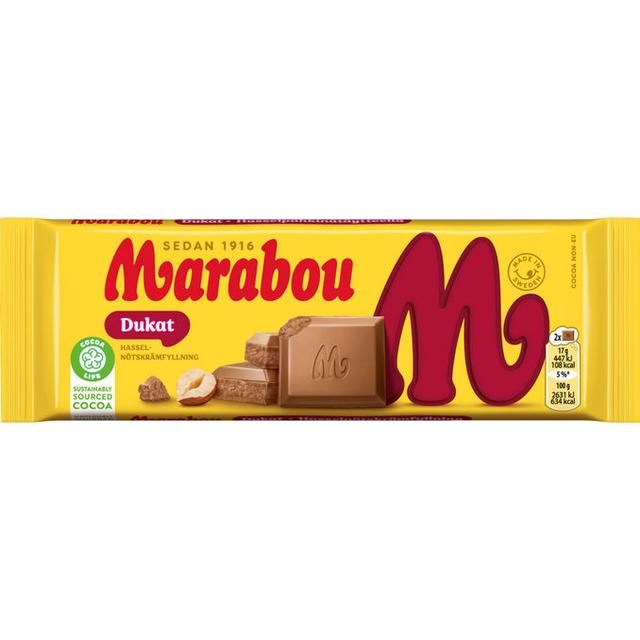 Marabou Mjölkchoklad Dukat 2 x 100 g
