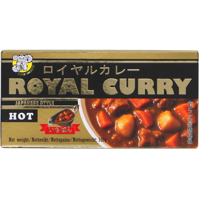 Royal Curry Hot 100 g från Lucky Katt