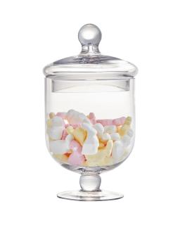 Elegant praline bonbonjär i glas