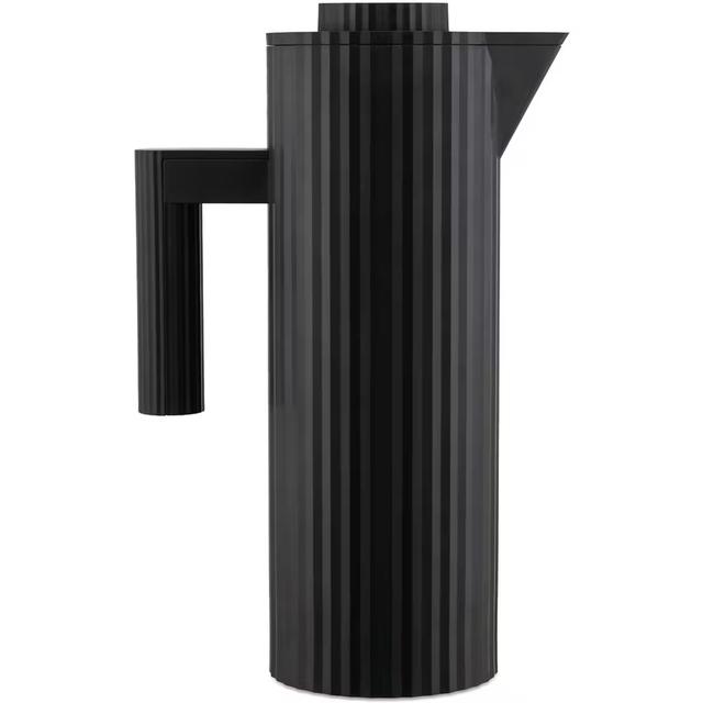 Alessi Plissé Termoskanna 1 Liter Svart