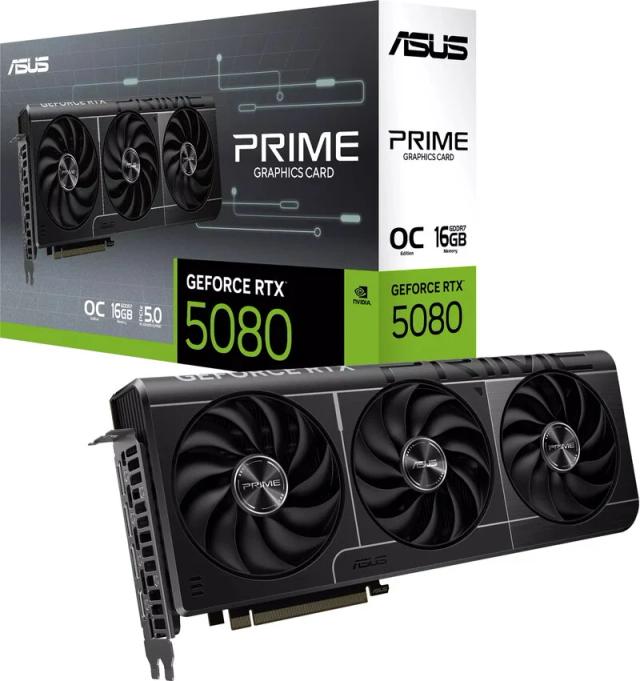 ASUS Prime GeForce RTX 5080 OC 16GB