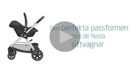 Maxi-Cosi CabrioFix i-Size, Babyskydd, 0–12 månader, Max. 12 kg, lätt baby bilbarnstol (3,2 kg), sto