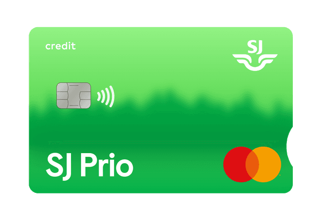 SJ Prio Mastercard Erbjudande