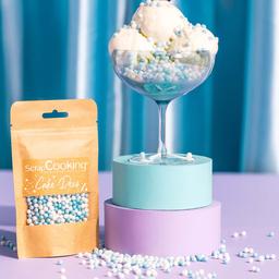 ScrapCooking Strössel Små Kulor Blå/Vit 55 g
