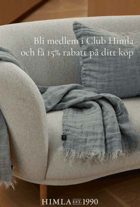 Få 15 % rabatt på ditt köp hos Himla