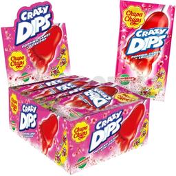 Chupa Chups Jordgubbsdipp Klubba 14g 24-pack