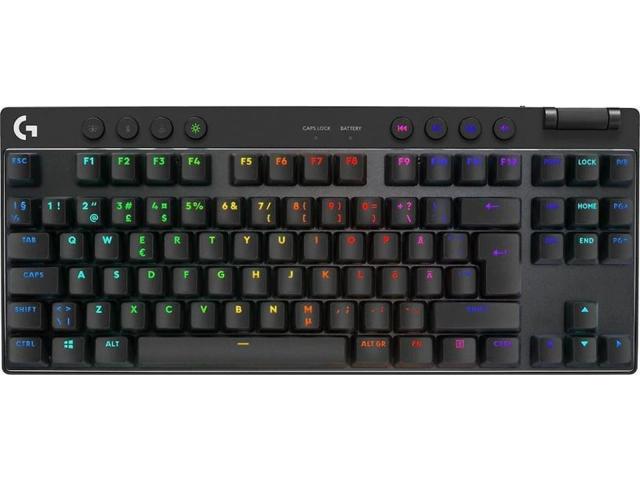 Logitech G PRO X TKL Gamingtangentbord Svart