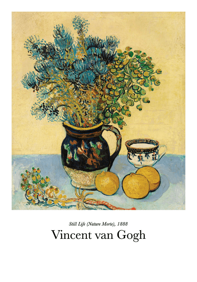 Van Gogh Still Life Art Poster