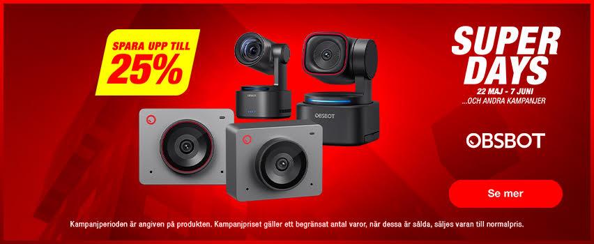 Proshop SUPER DAYS – upp till 25 % rabatt