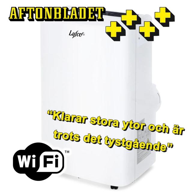 Året runt AC med värmefunktion 14000 BTU