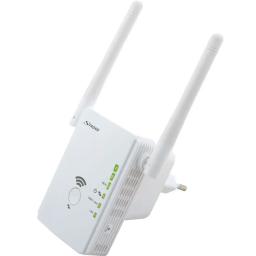 Kraftfull WiFi Repeater 300 Mbit/s Vit