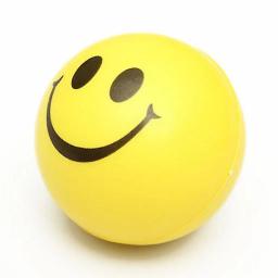 Mjuk Stressboll med Smiley Design