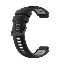 Garmin Forerunner 735XT Silikonarmband Svart/Grå
