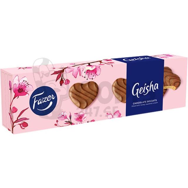 Fazer Geisha chokladkex med hasselnöt