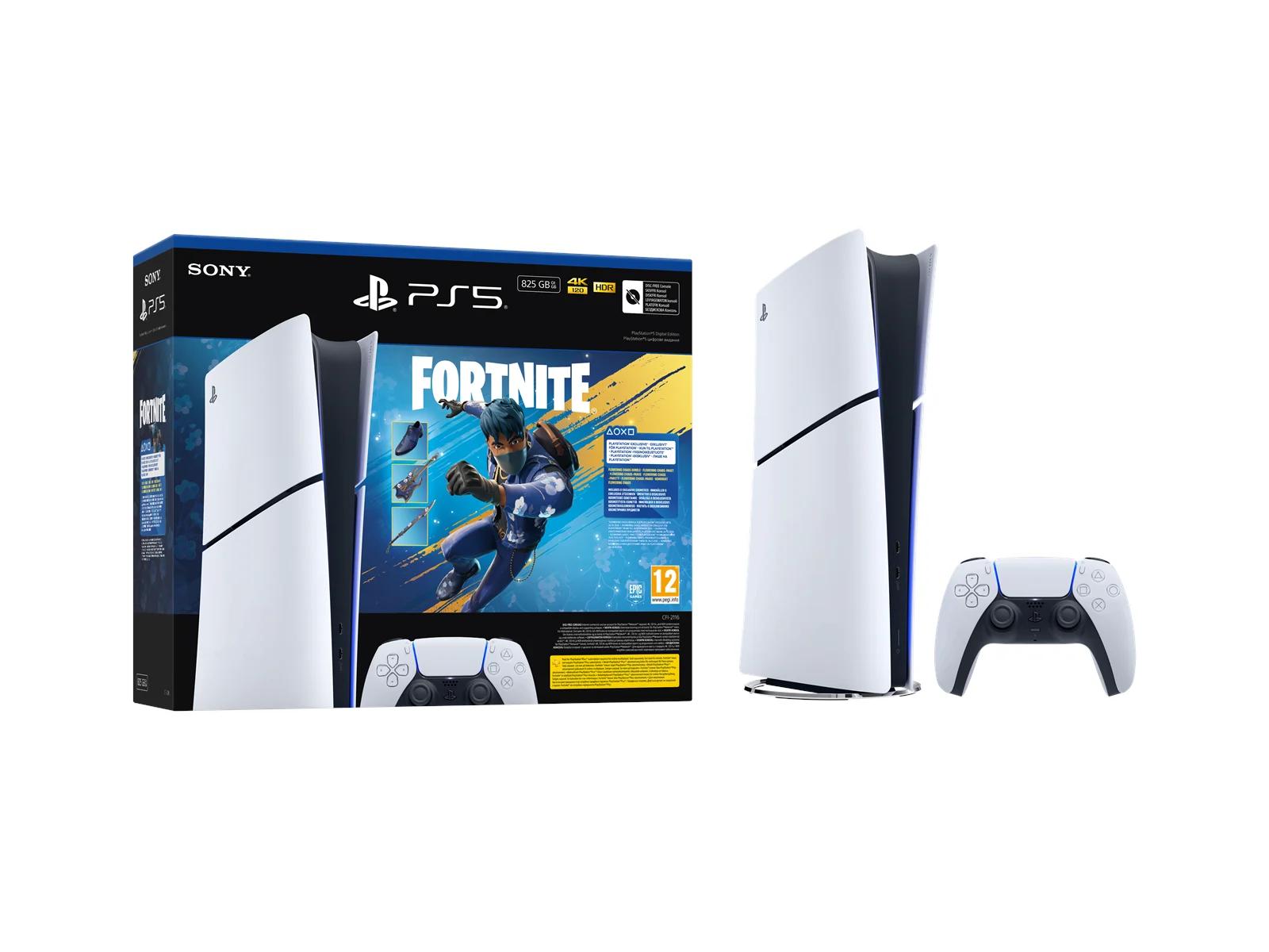 Sony PlayStation 5 Slim Digital Fortnite Bundle