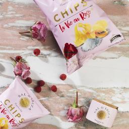 Sal de Ibiza Chips La Vie en Rose 125g