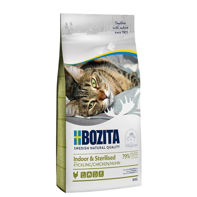Dubbelpack 2x10kg Bozita Feline Kattfoder