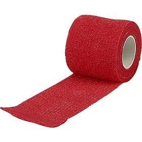 Vet-Flex elastisk binda – röd, 5 cm x 4,5 m