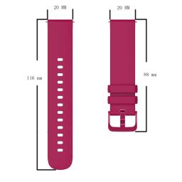 Garmin Vivoactive 3 Silikon Klockarmband Vit