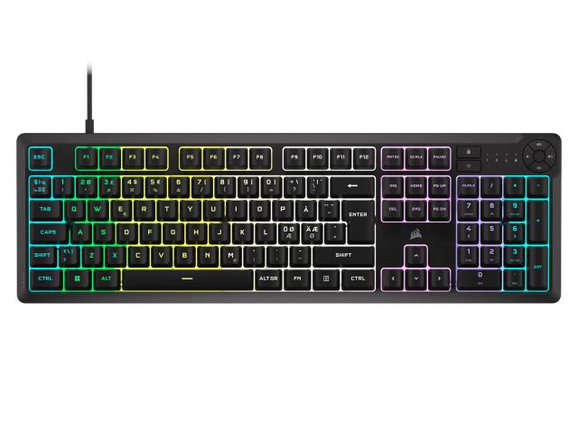 Corsair K55 CORE RGB Gaming Tangentbord Svart