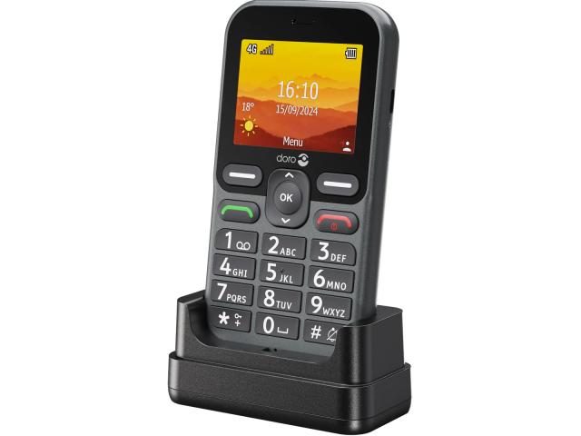 Doro Leva L11 4G Smartphone Graphite
