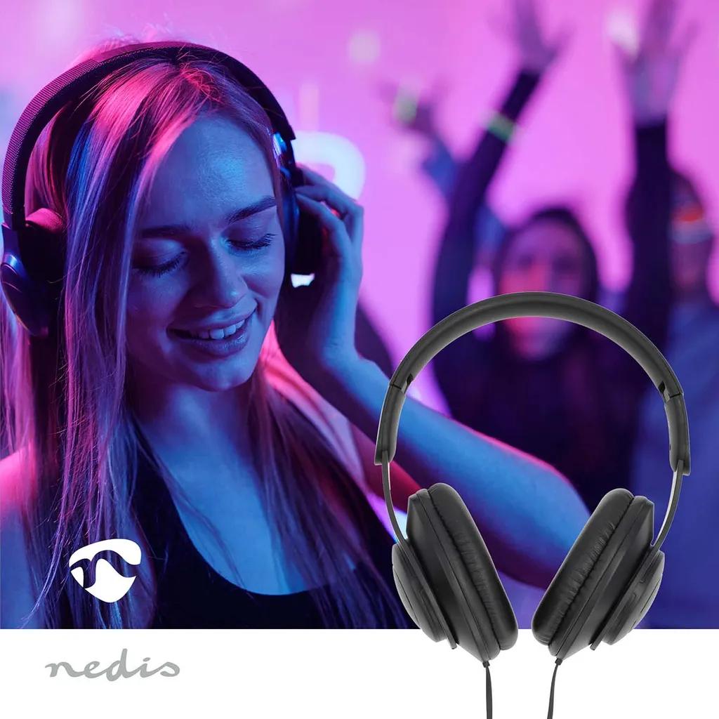 Nedis Over-Ear USB-C trådade hörlurar