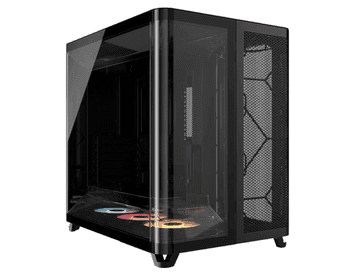 Corsair AIR 5400 LX-R Miditower Chassi Svart