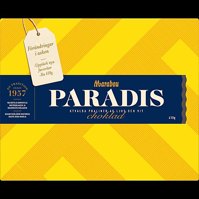 Paradis Marabou Chocolate. 410 g.