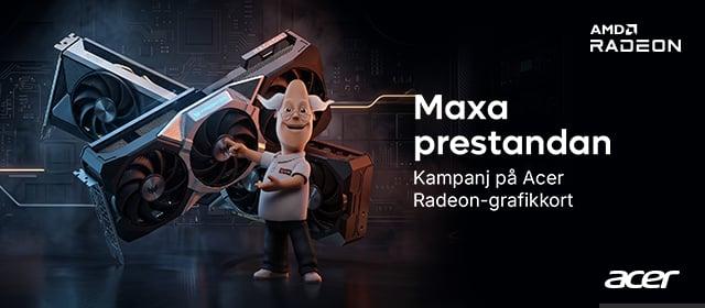Radeon-kampanj med Acer.