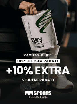 Upp till 60 % + 10 % extra studentrabatt.