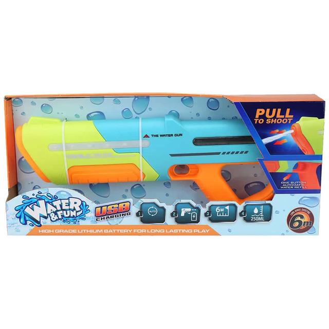 Elektrisk vattenpistol 320 ml med USB, laddbar.