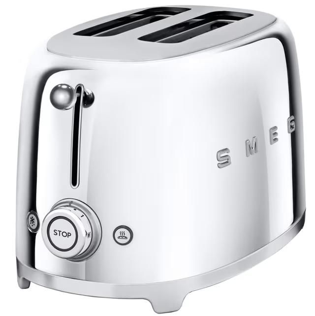 Smeg Brödrost 50-talsstil TSF01 Vit
